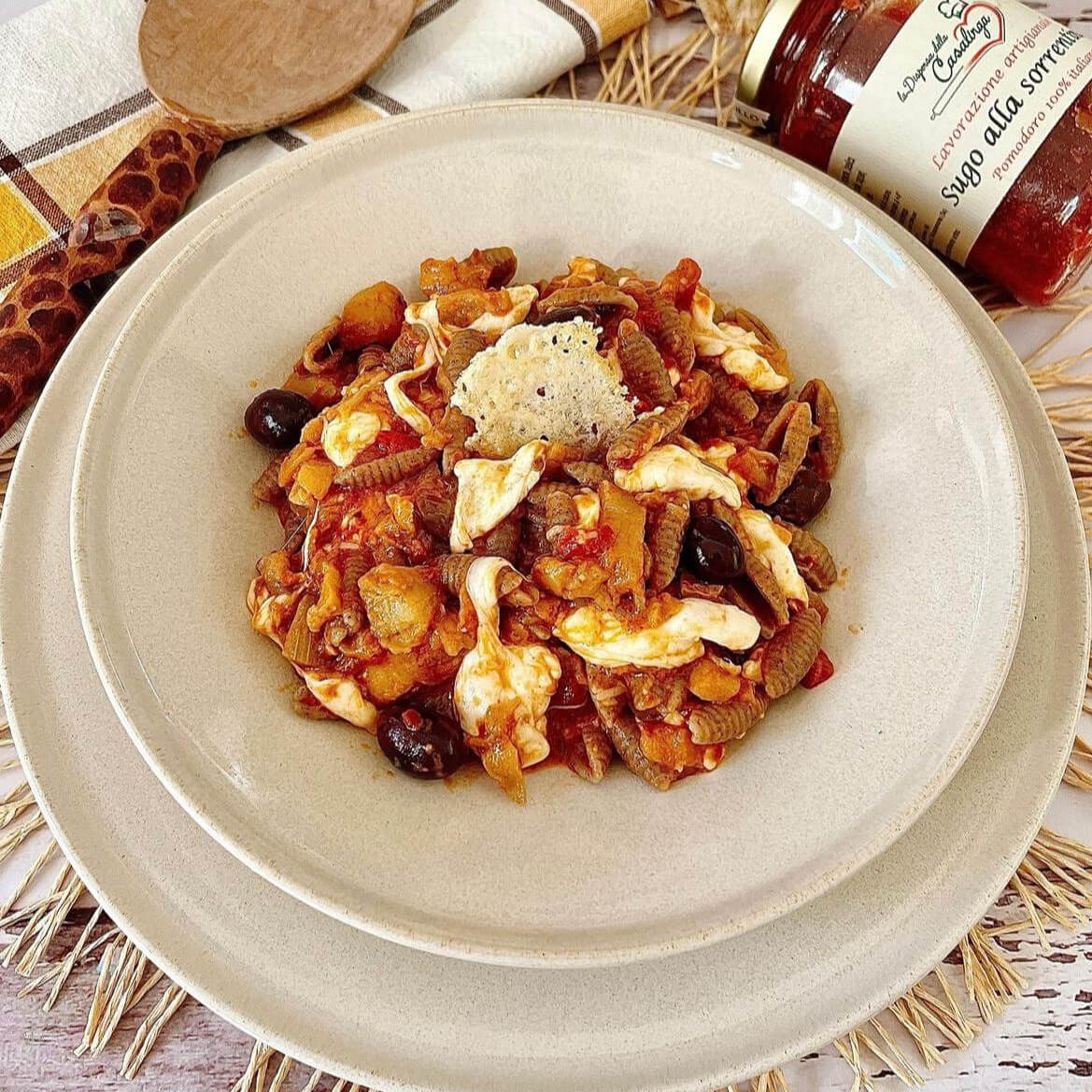 Gnocchetti artigianali alla sorrentina con scamorza affumicata e melanzane