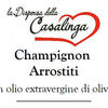 Funghi champignon arrostiti in olio extravergine di oliva