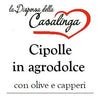 Cipolle in agrodolce con olive e capperi