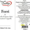 Ferri di semola di grano duro Senatore Cappelli