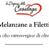 Melanzana a filetti in olio extravergine di oliva