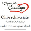 Crushed olives in extra virgin olive oil