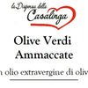 Olive Verdi ammaccate in olio extravergine di oliva
