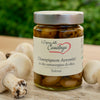 Funghi champignon arrostiti in olio extravergine di oliva