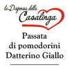 Yellow datterini tomato puree