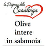 Olive intere in salamoia