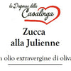 Zucca alla julienne in olio extravergine di oliva