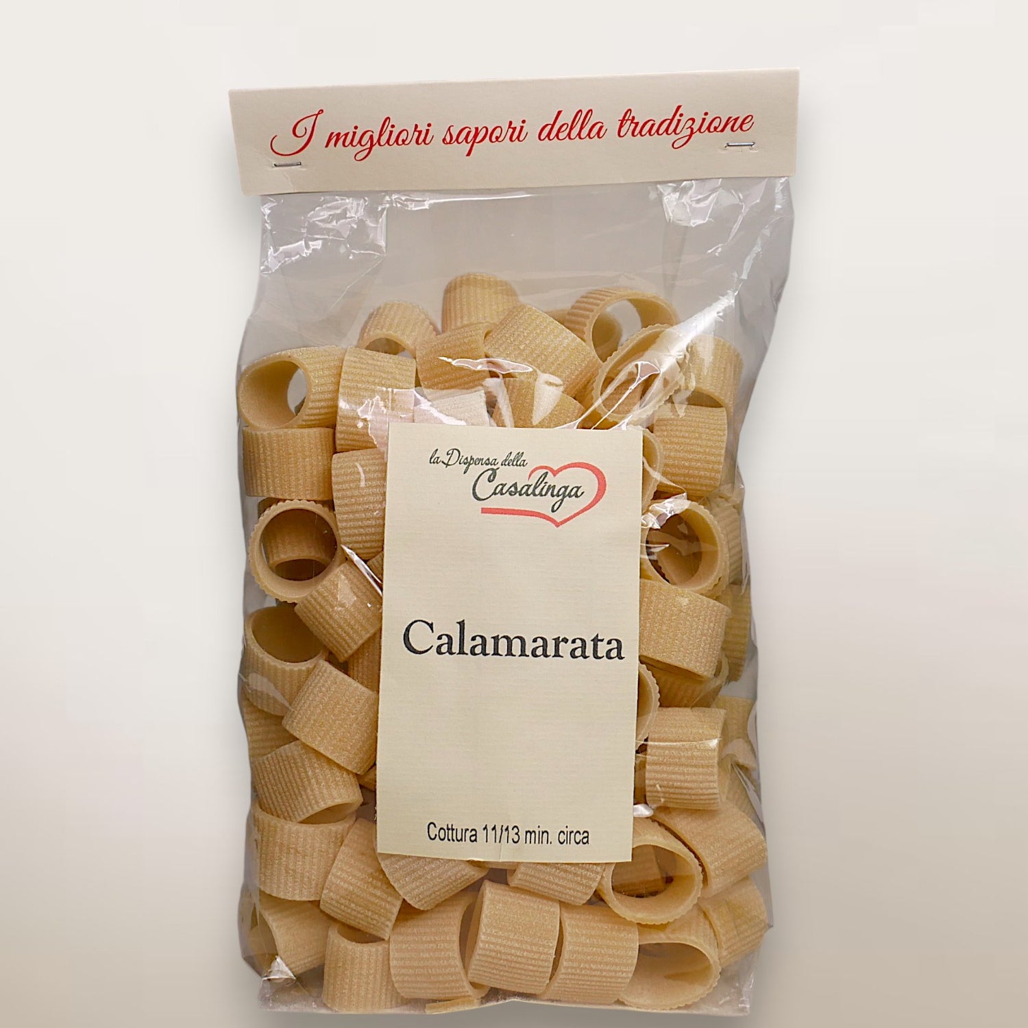 Bronze-drawn calamarata