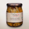 Carciofi violetti con gambo in olio extravergine di oliva
