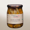 Carciofi violetti con gambo in olio extravergine di oliva