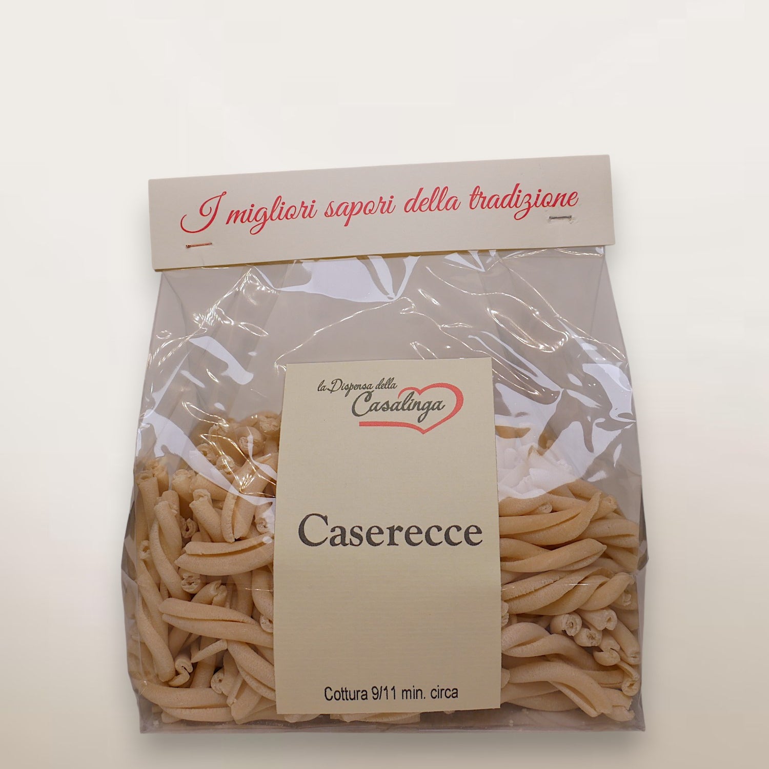 Artisanally made fusilli