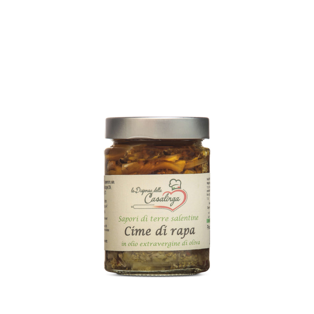 Cime di rapa in olio extravergine di oliva