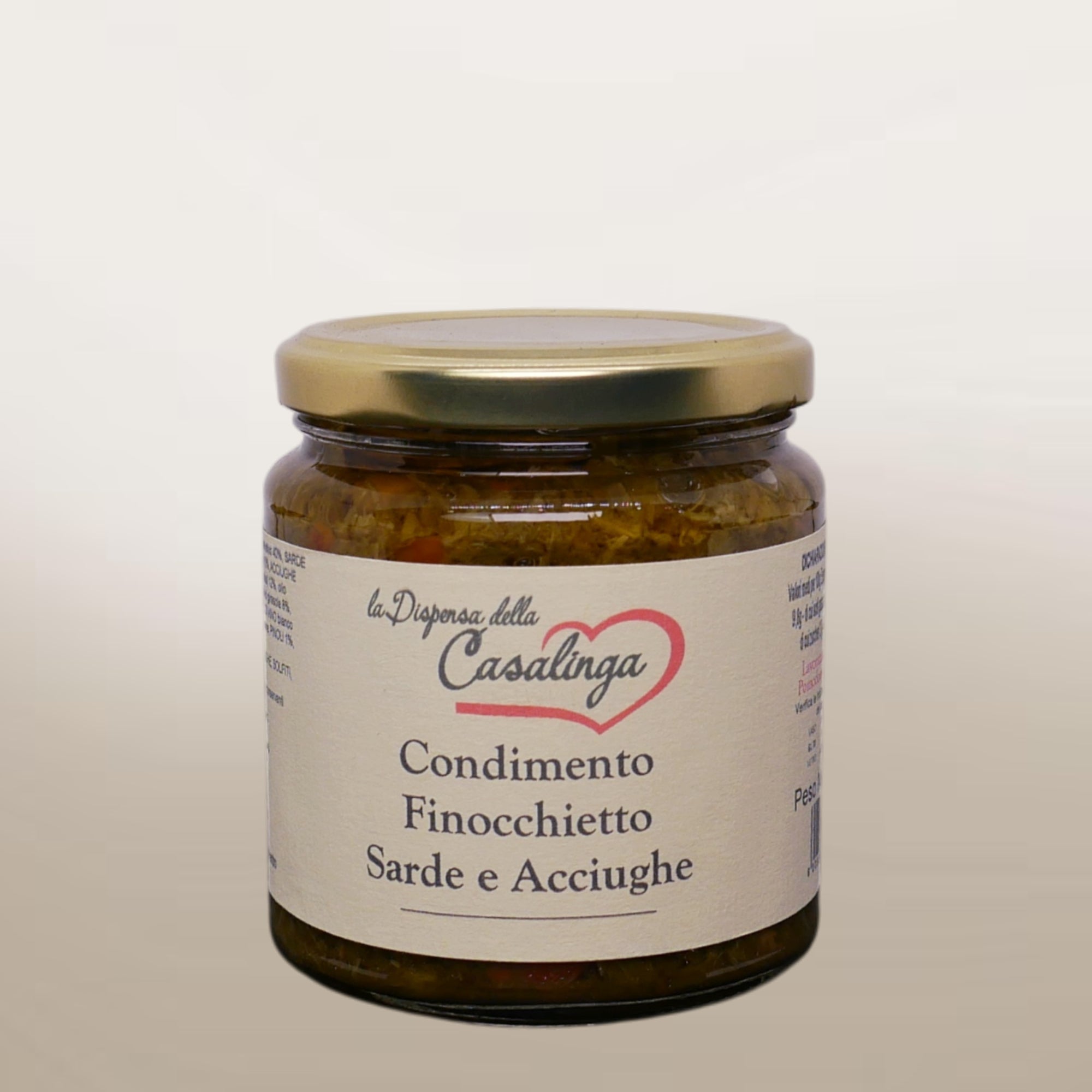 Condimento Finocchietto Sarde e Acciughe