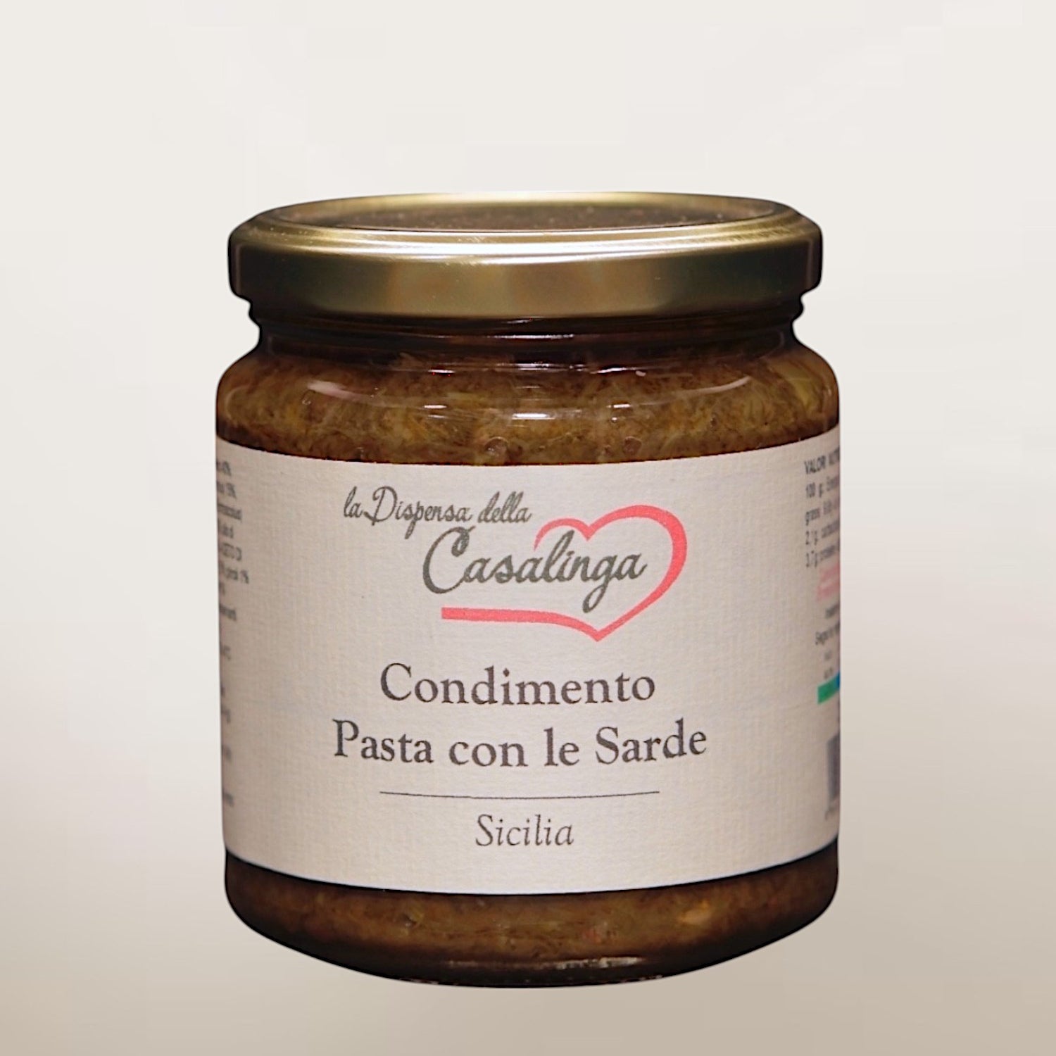 Condimento per pasta con le sarde