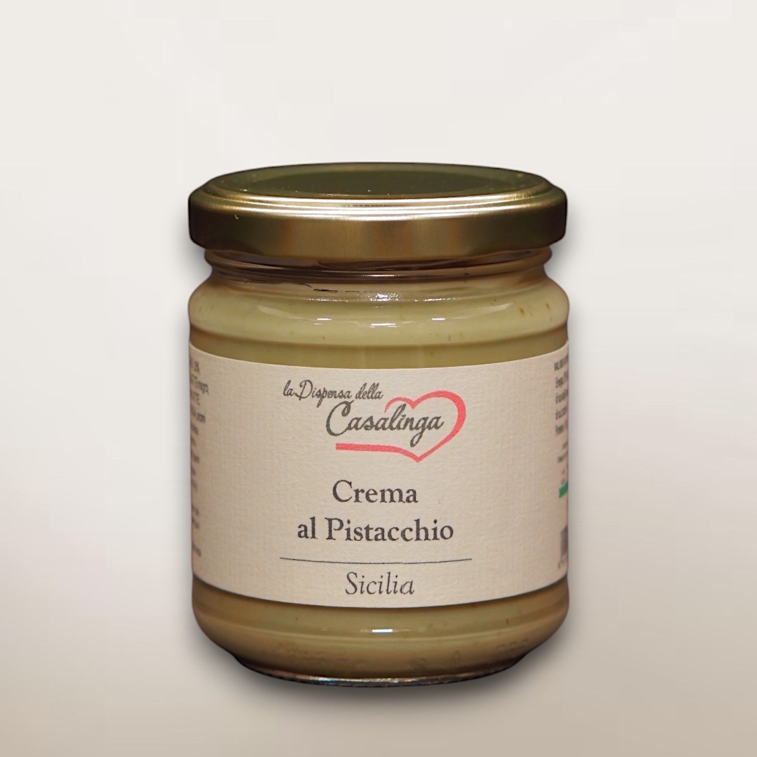 Crema al pistacchio di Sicilia