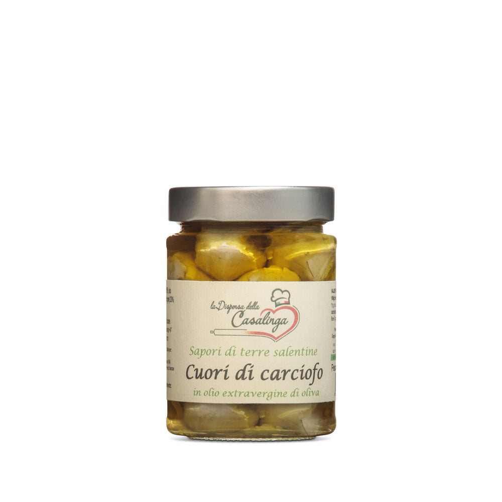 Cuori di carciofo in olio extravergine di oliva