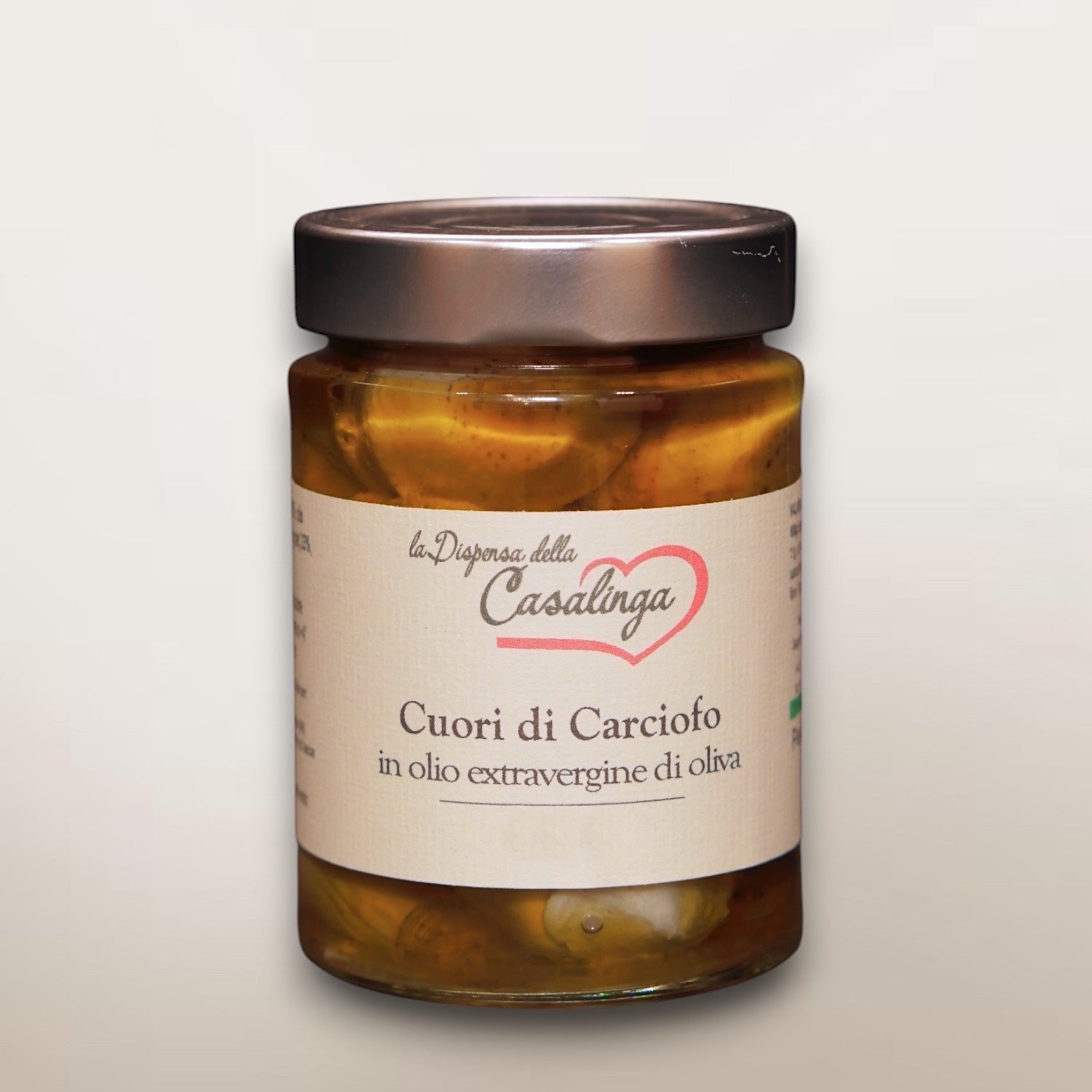 Artichoke hearts in extra virgin olive oil