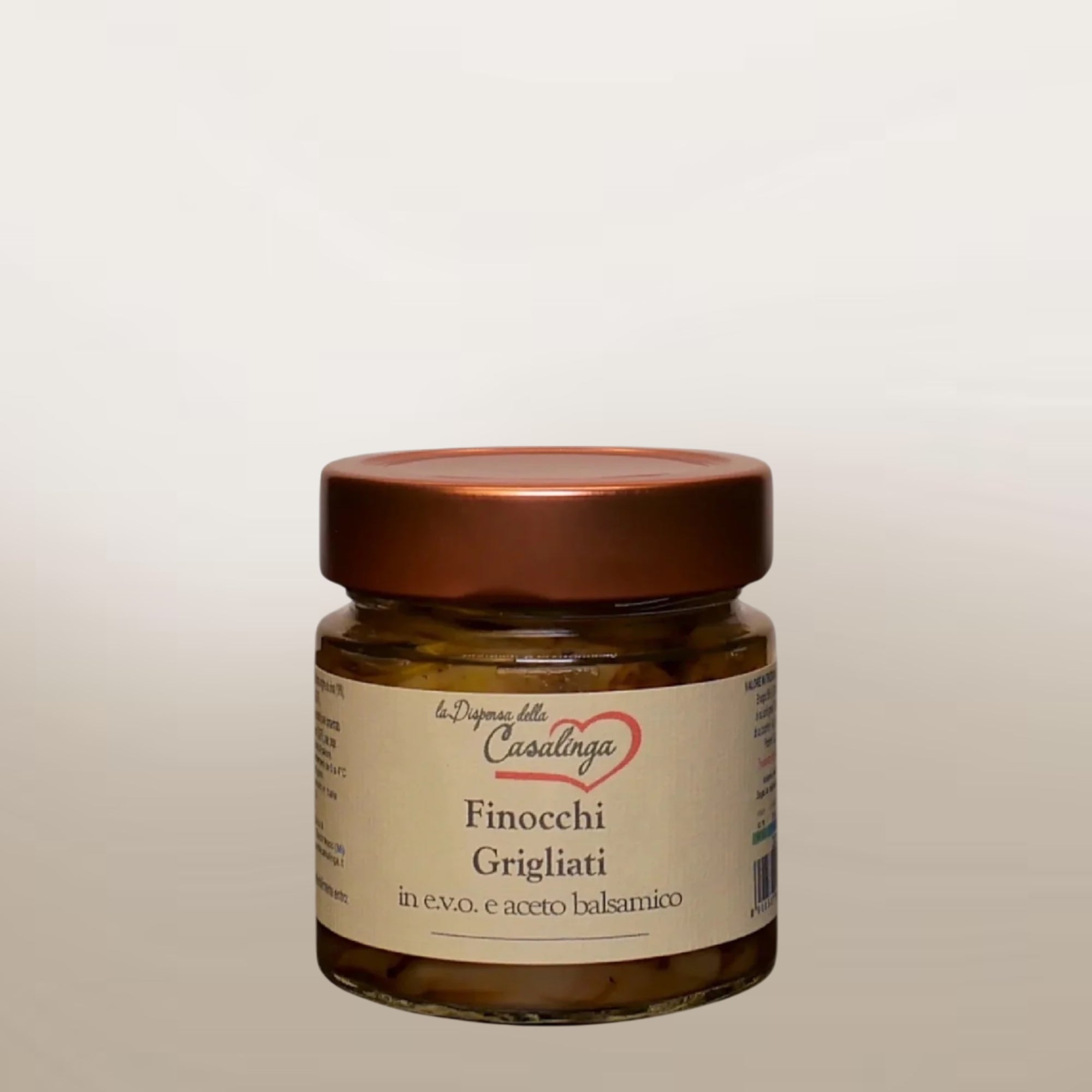 Finocchi grigliati in olio extravergine di oliva e aceto balsamico