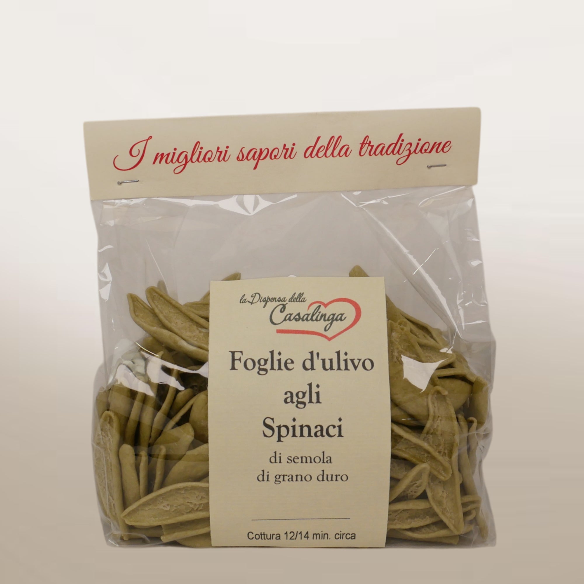 Foglie di Ulivo agli Spinaci