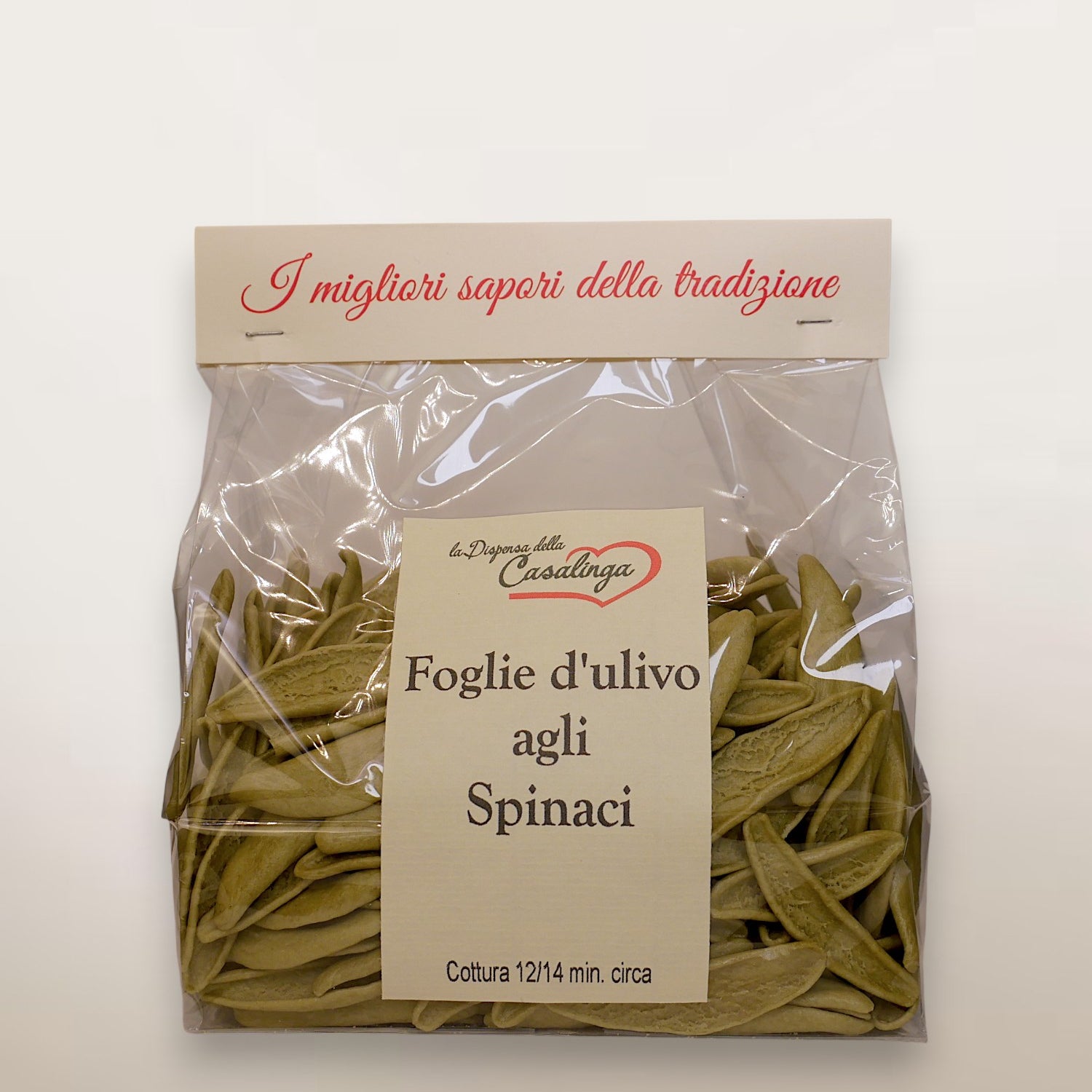 Olive leaves with spinach