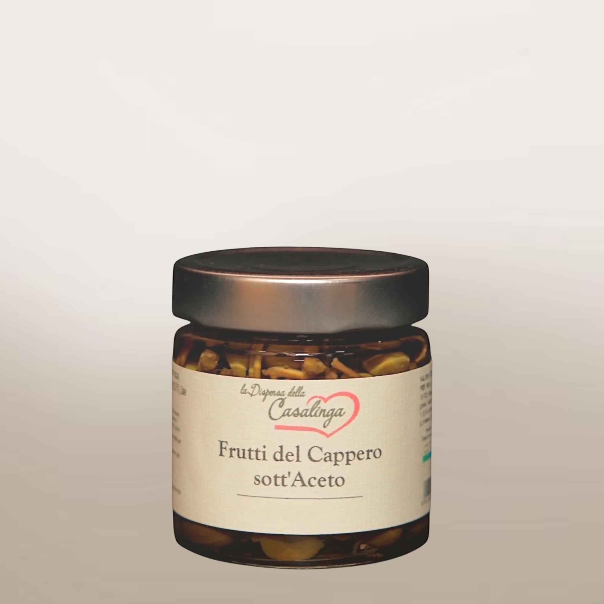 Caper berries in wine vinegar