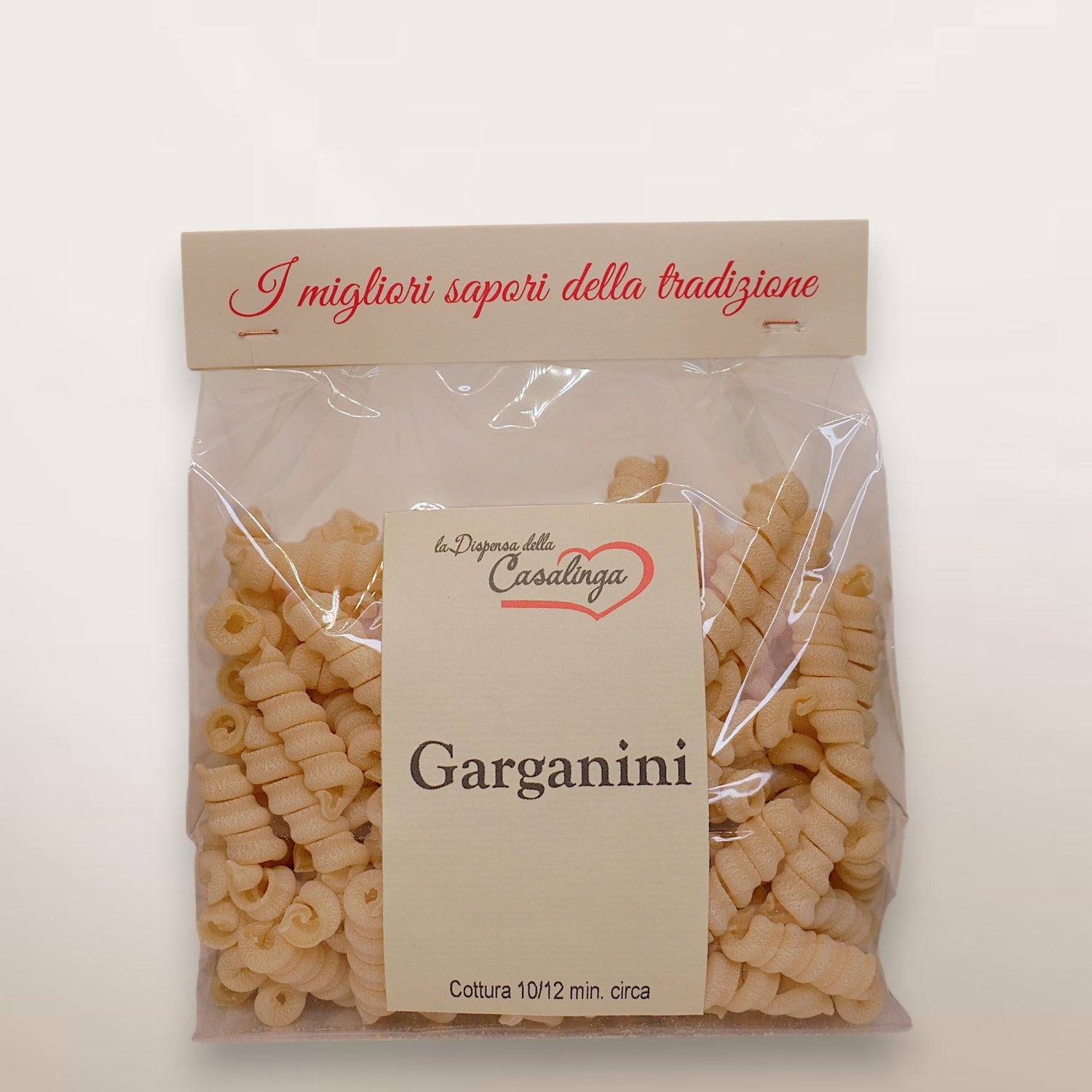 Artisanally made fusilli