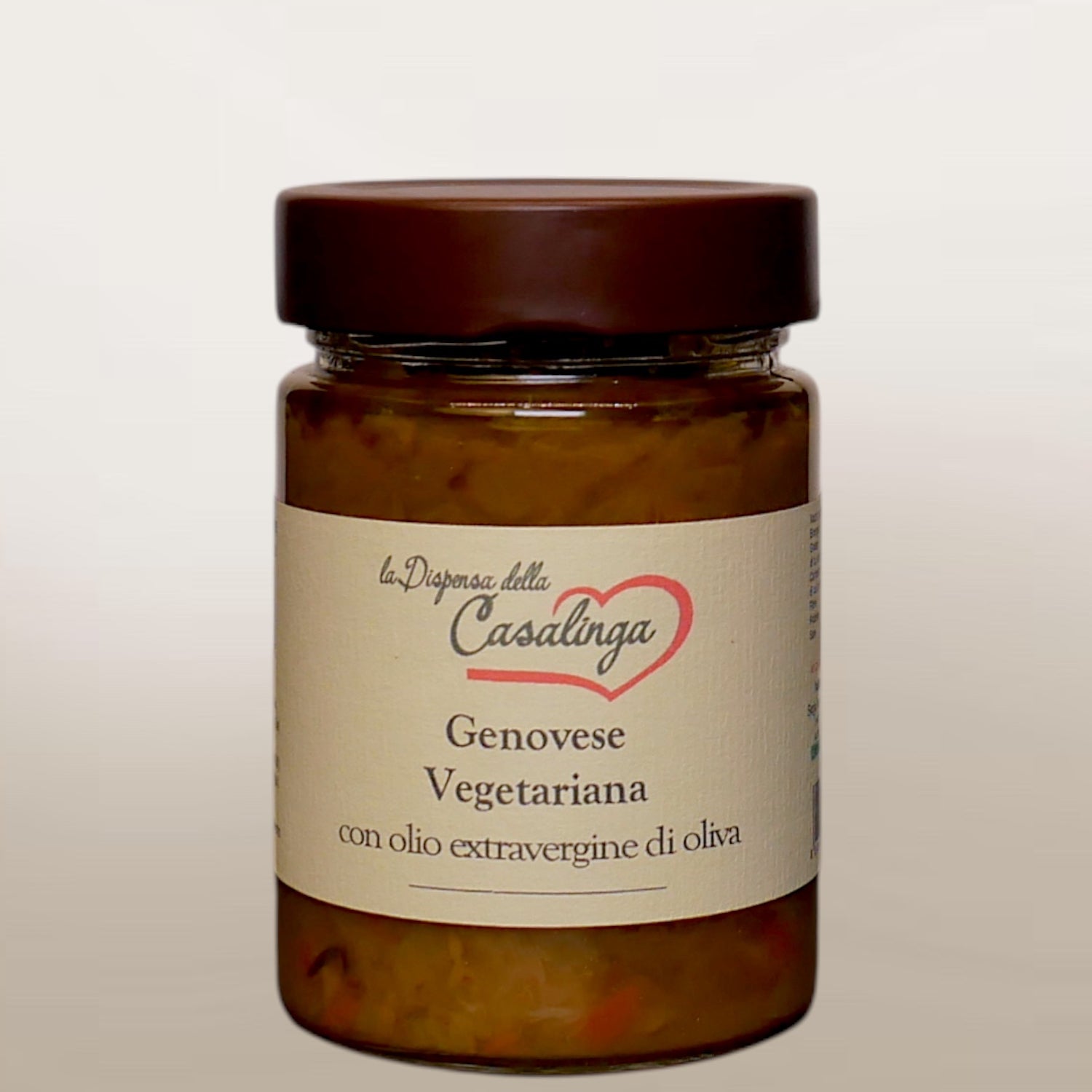 Sugo 'a genuvese vegetariana