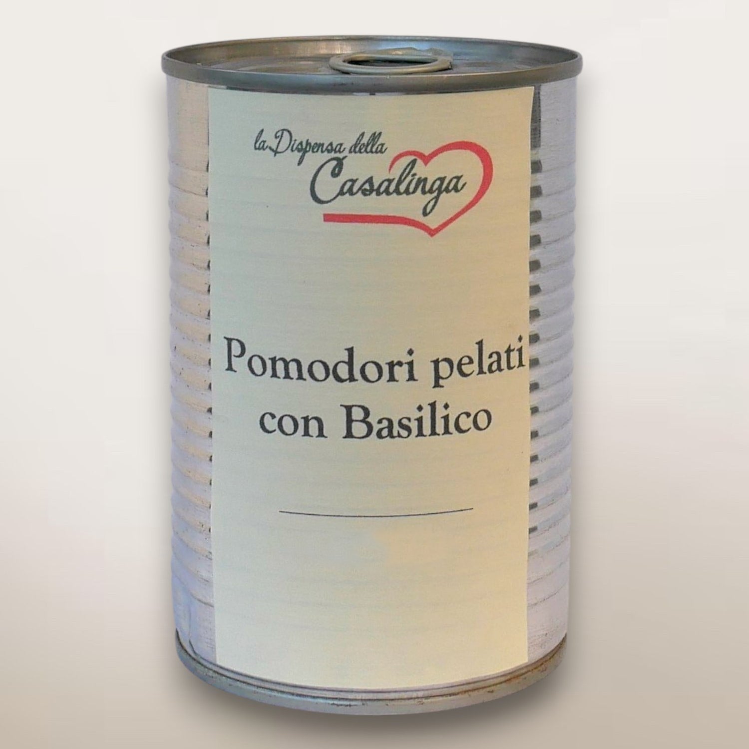 Pomodori pelati con basilico