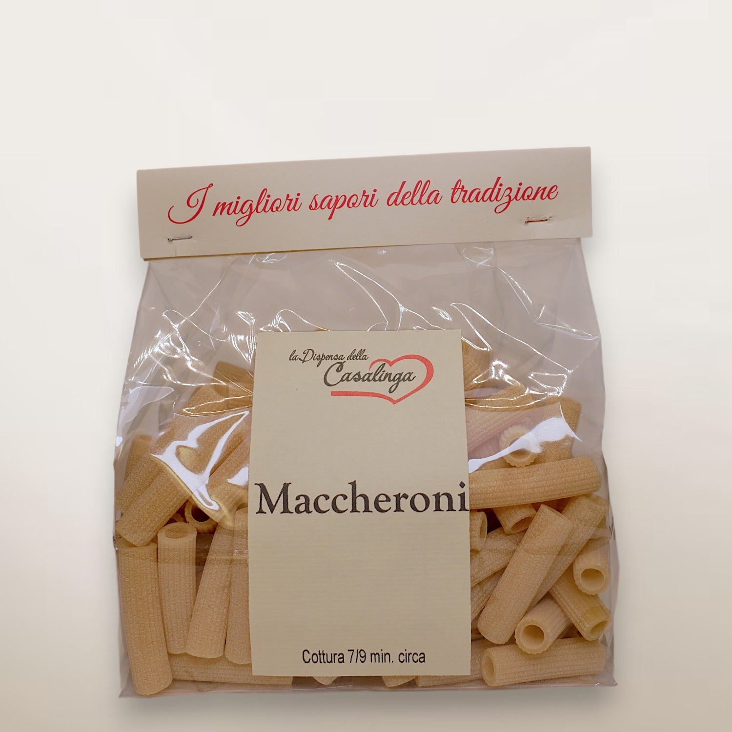 Artisanally made fusilli