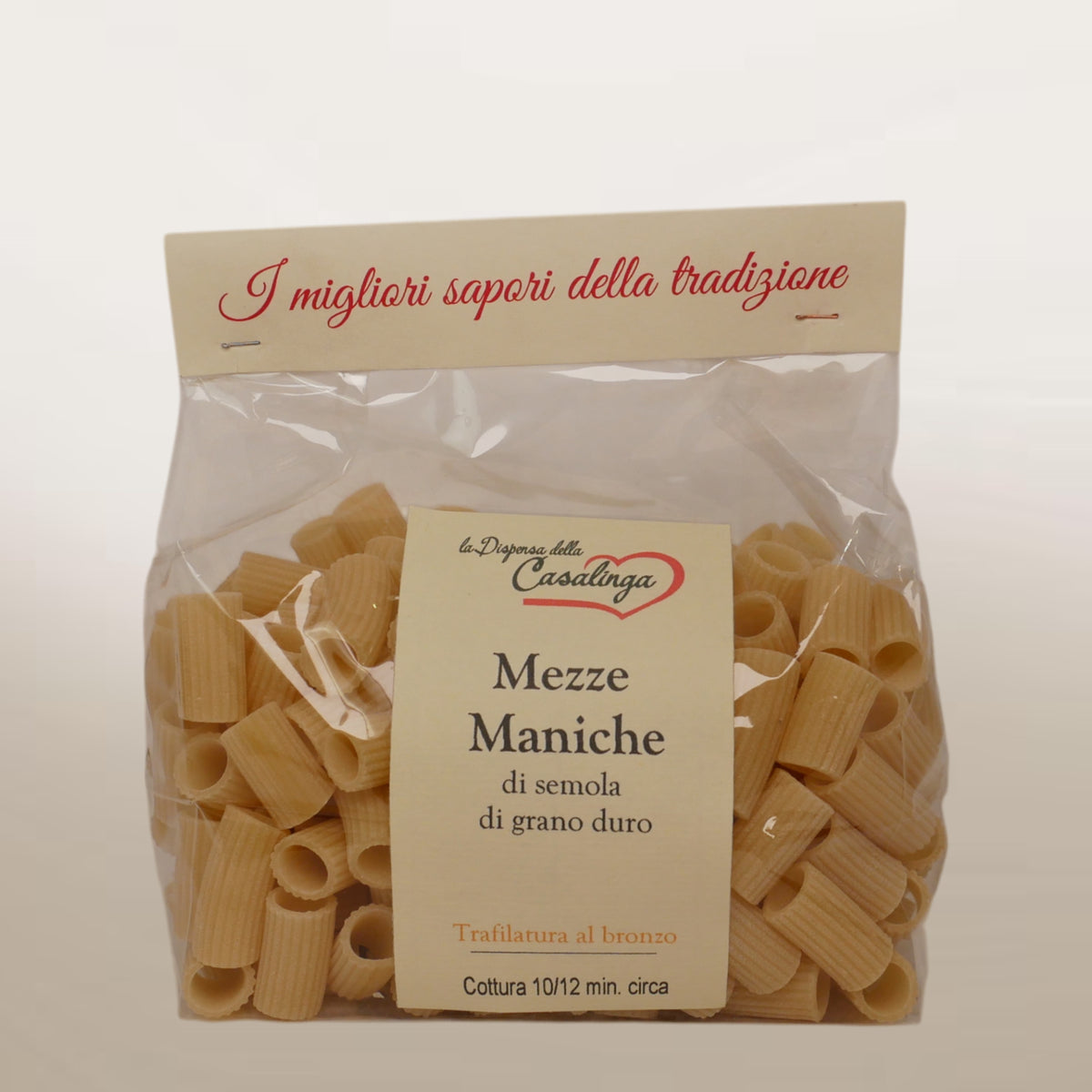 Mezze maniche di semola di grano duro