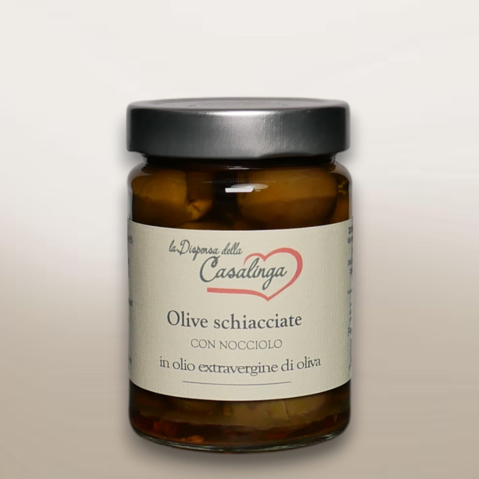 Olive schiacciate in olio extravergine di oliva
