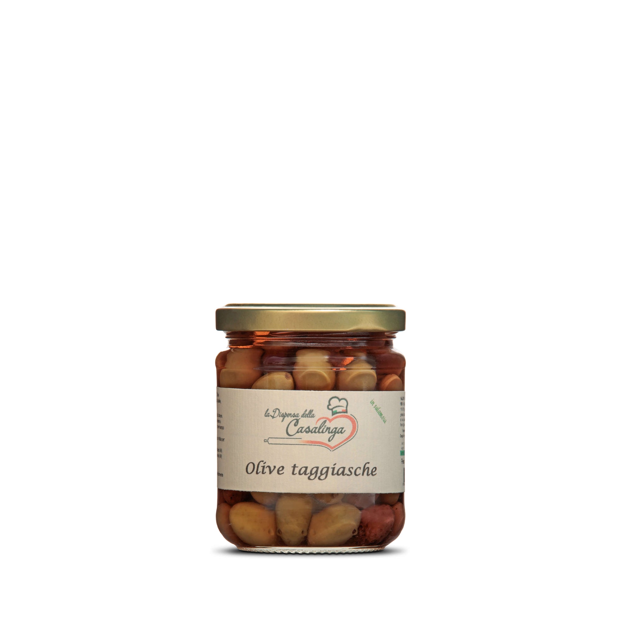 Olive taggiasche in salamoia