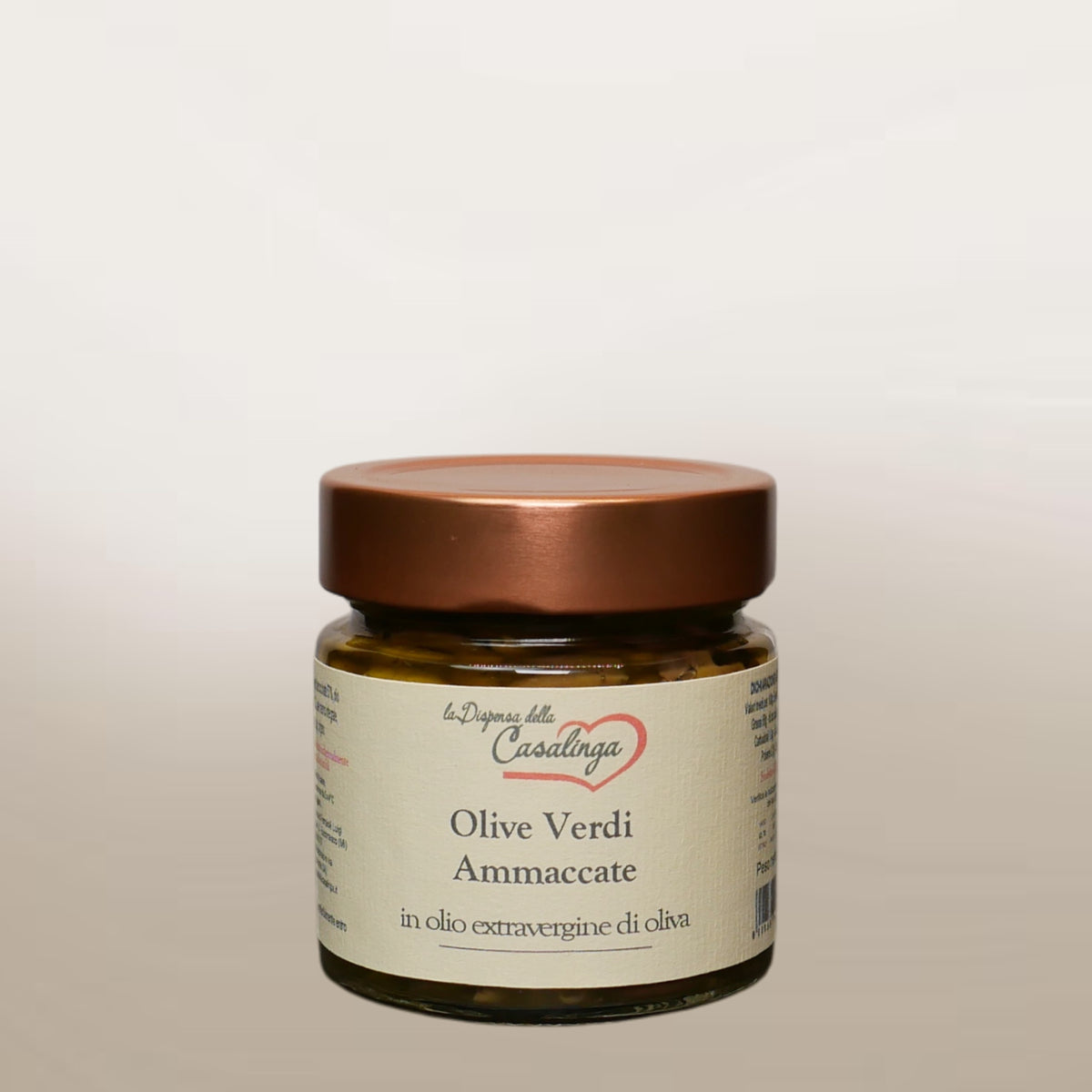 Olive Verdi ammaccate in olio extravergine di oliva