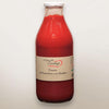 Tomato puree with basil