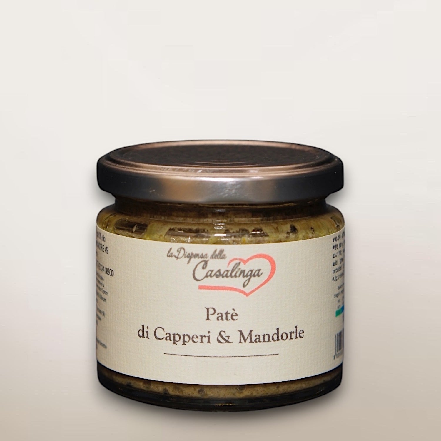 Patè capperi e mandorle di Sicilia