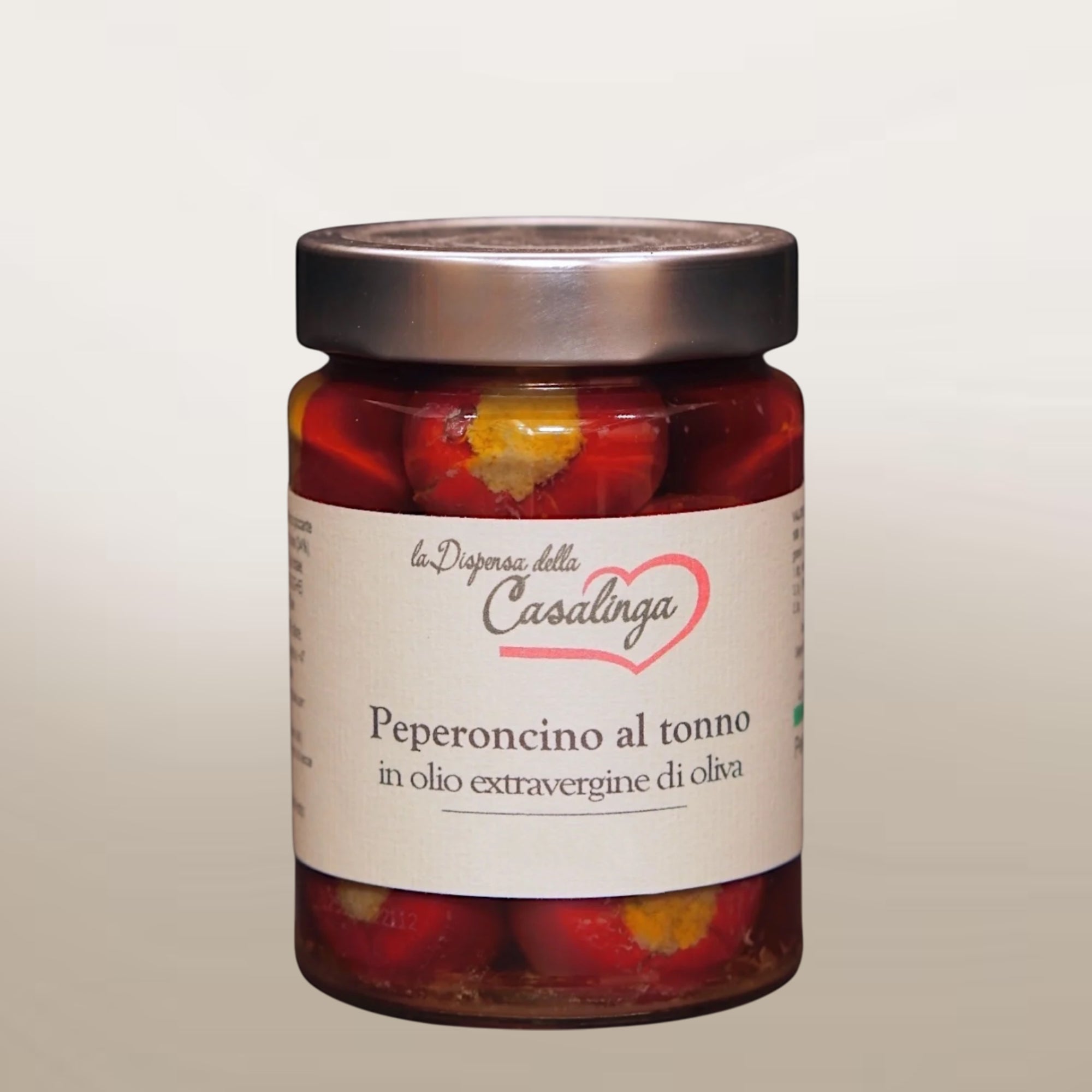 Peperoncino al tonno in olio extravergine di oliva
