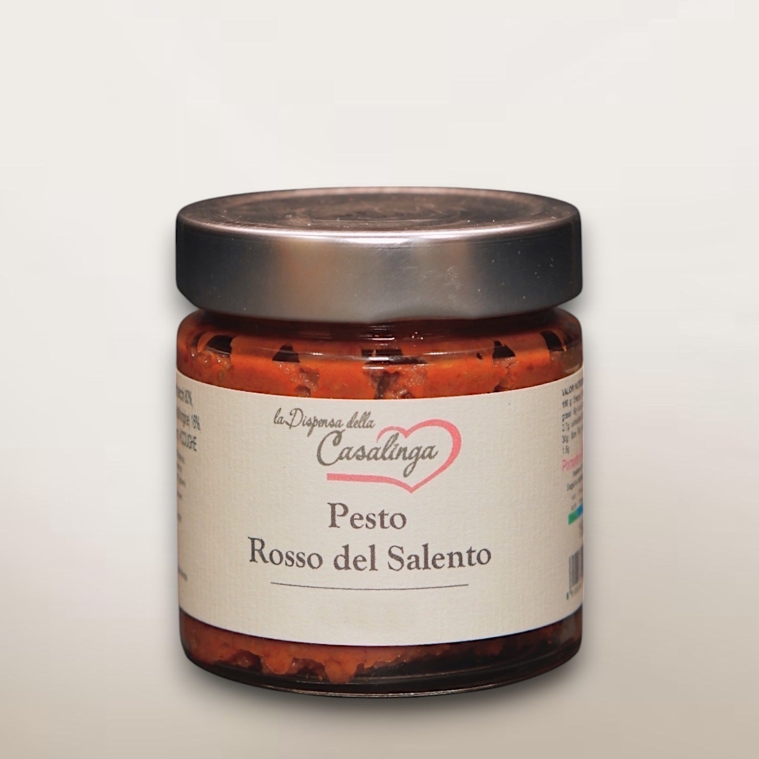 Salento red pesto in extra virgin olive oil