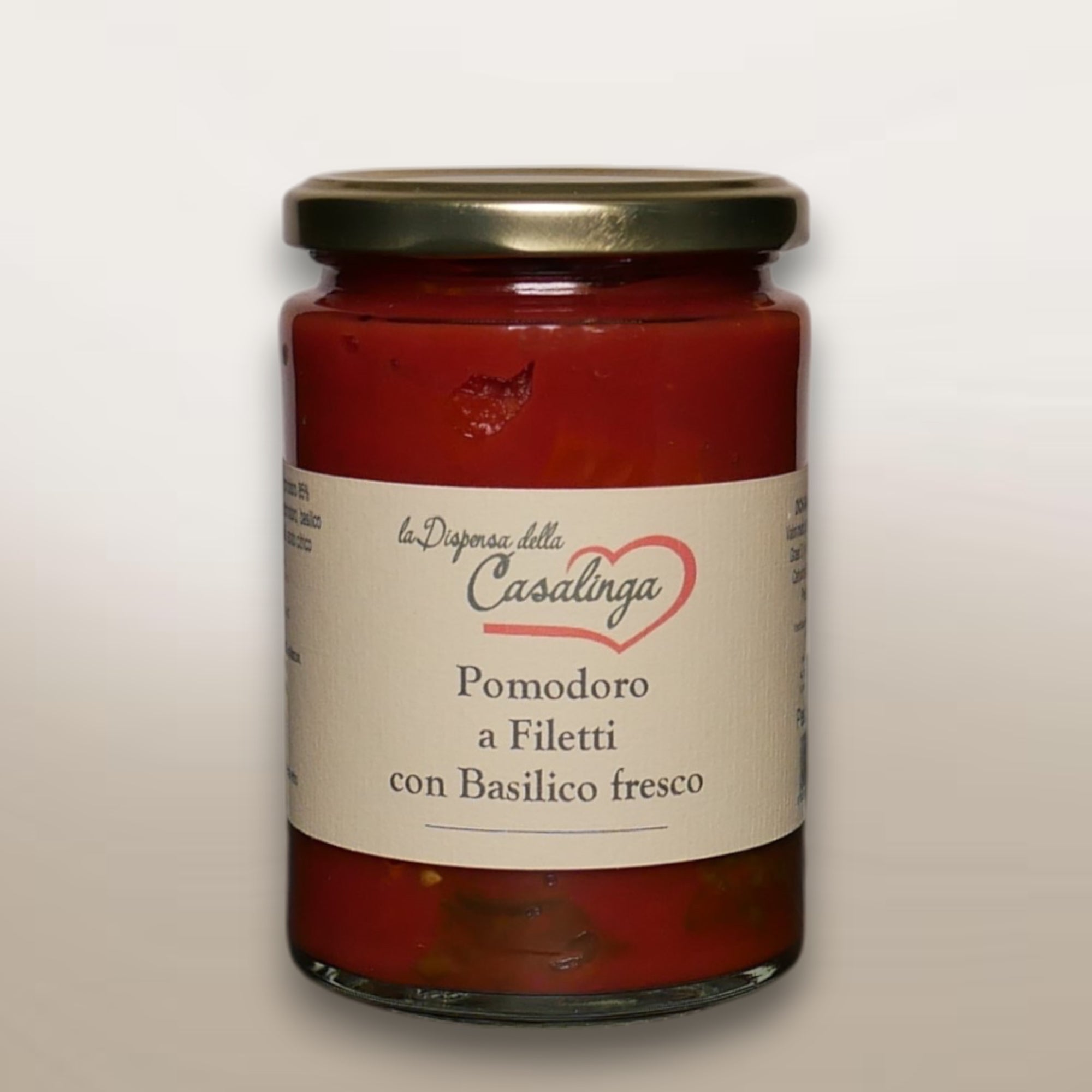 Pomodoro a Filetti con basilico fresco