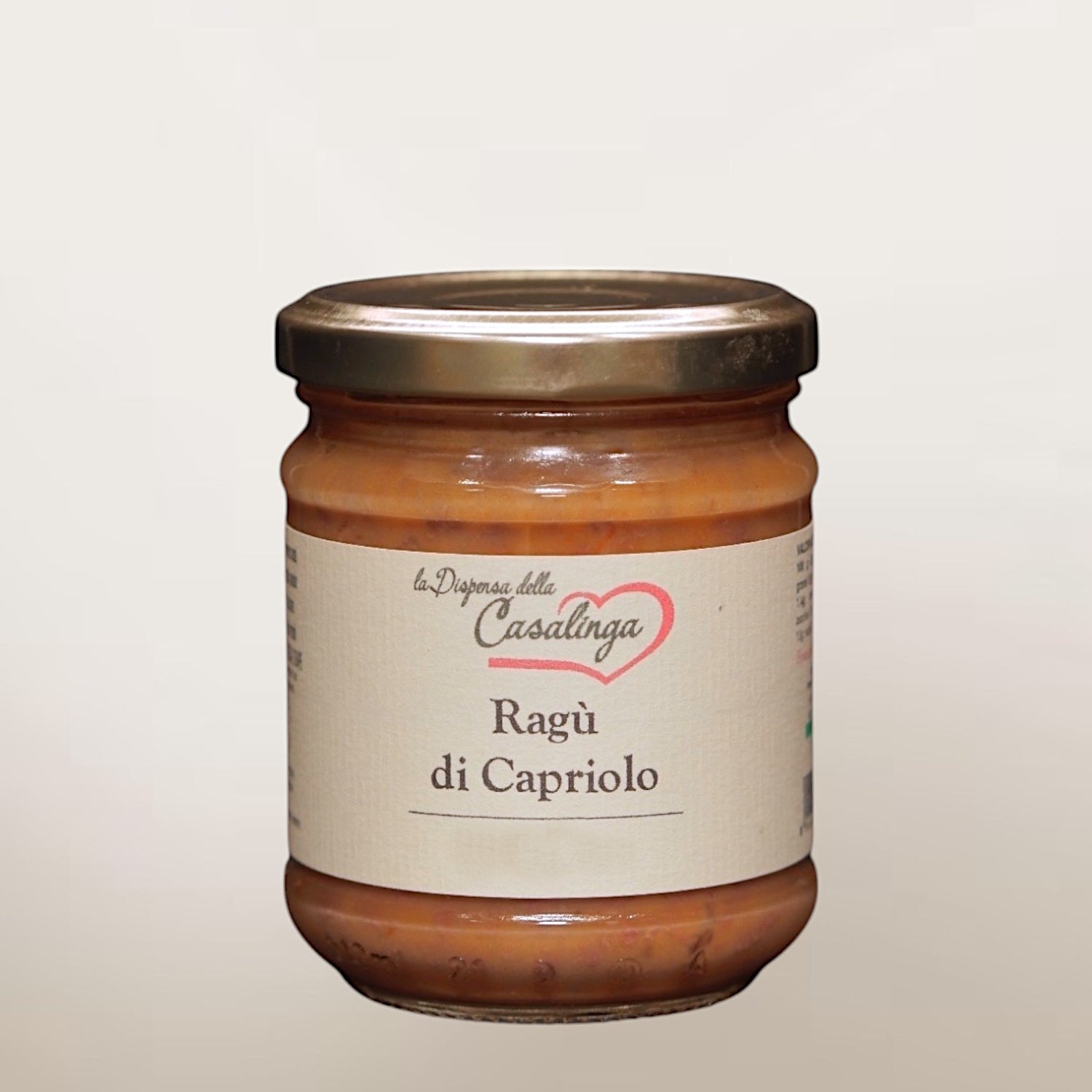 Ragù di capriolo
