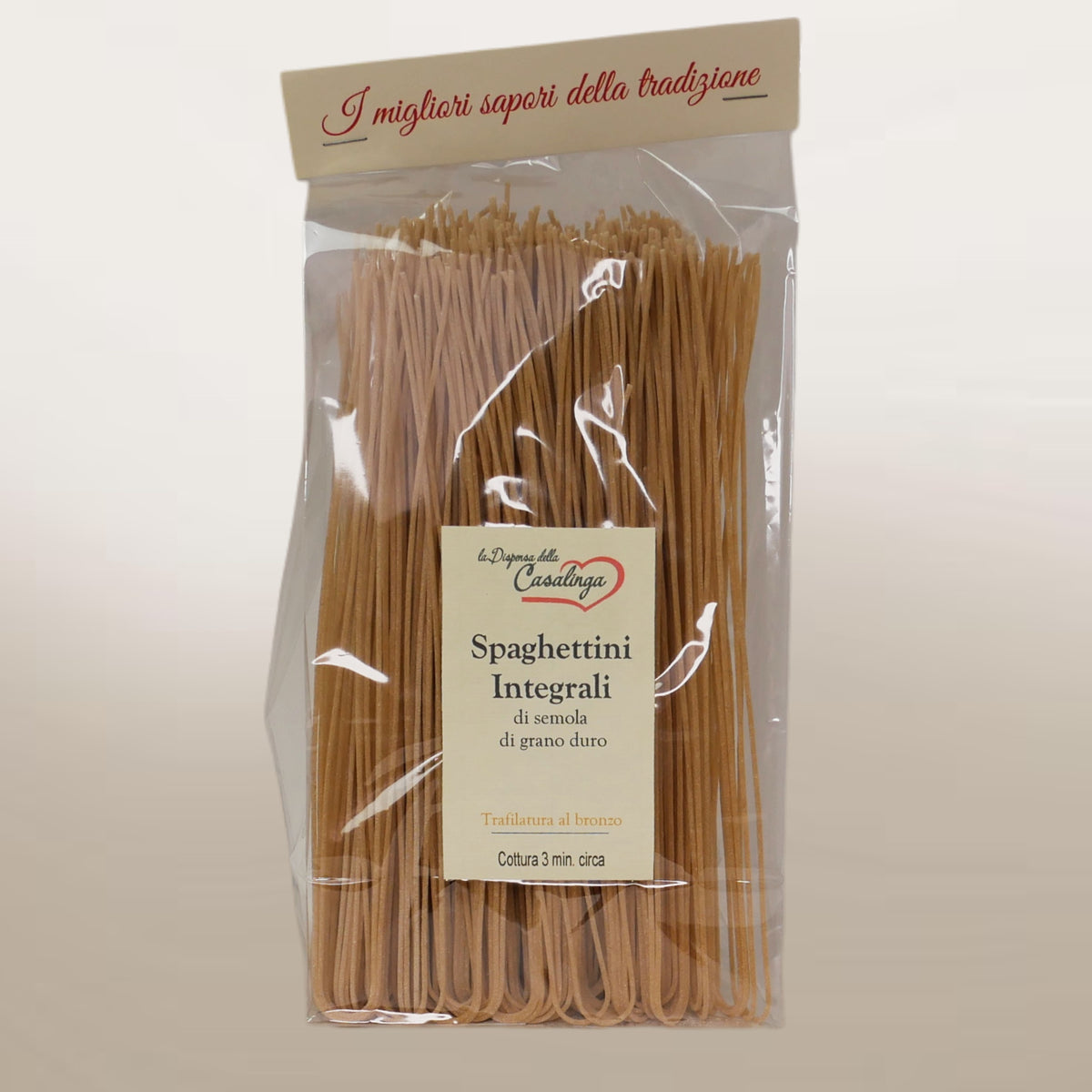 Spaghettini Integrali di semola di grano duro