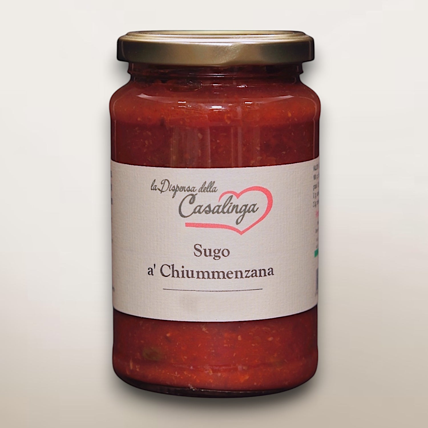 Sugo ‘a chiummenzana