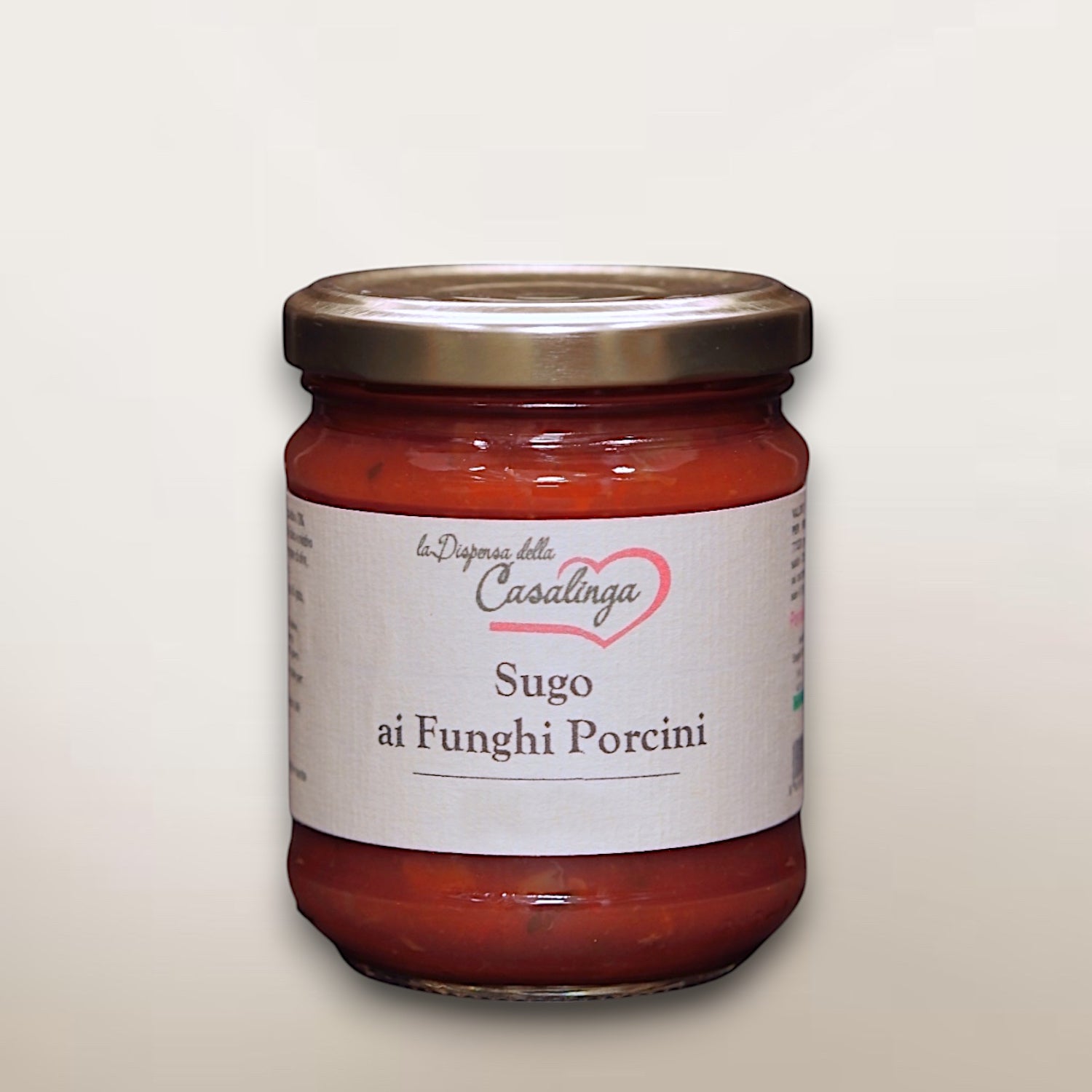 Sugo con funghi porcini