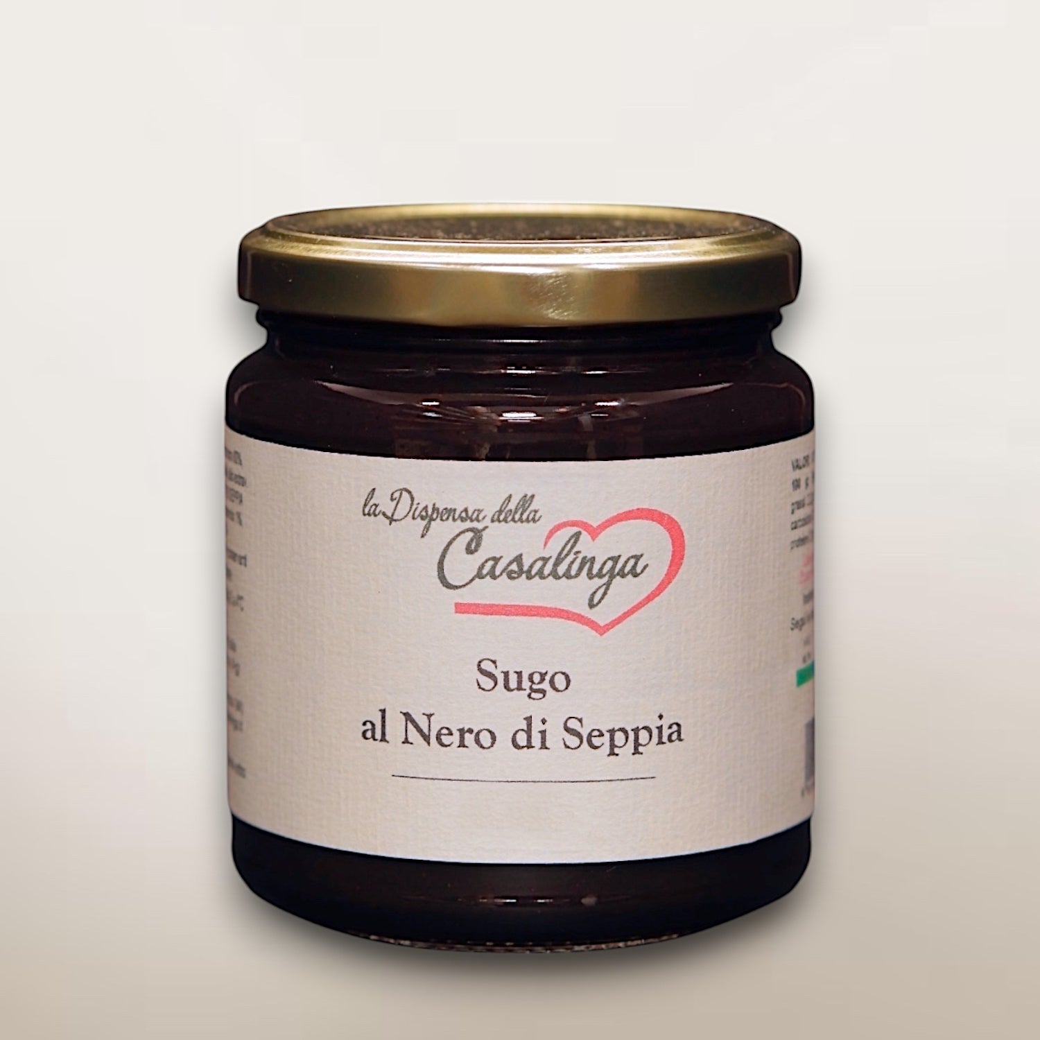 Cuttlefish ink sauce