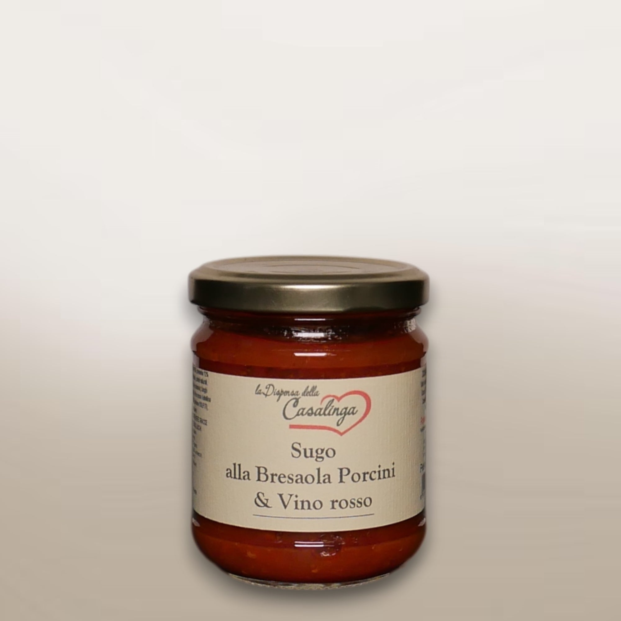 Sugo alla Bresaola Porcini e Vino rosso