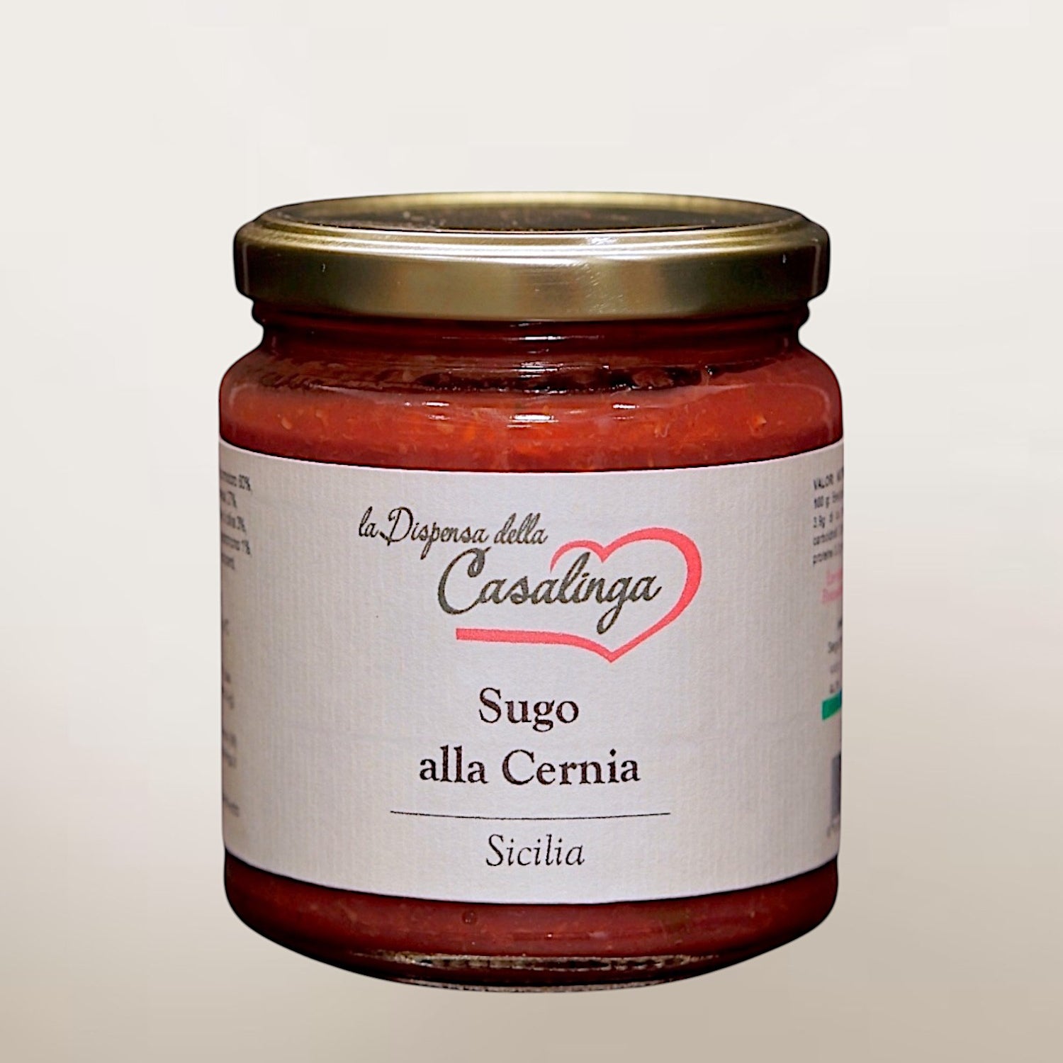 Sugo alla Cernia