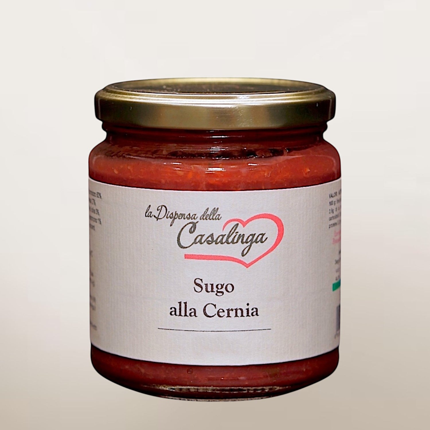 Grouper sauce and Sicilian olives