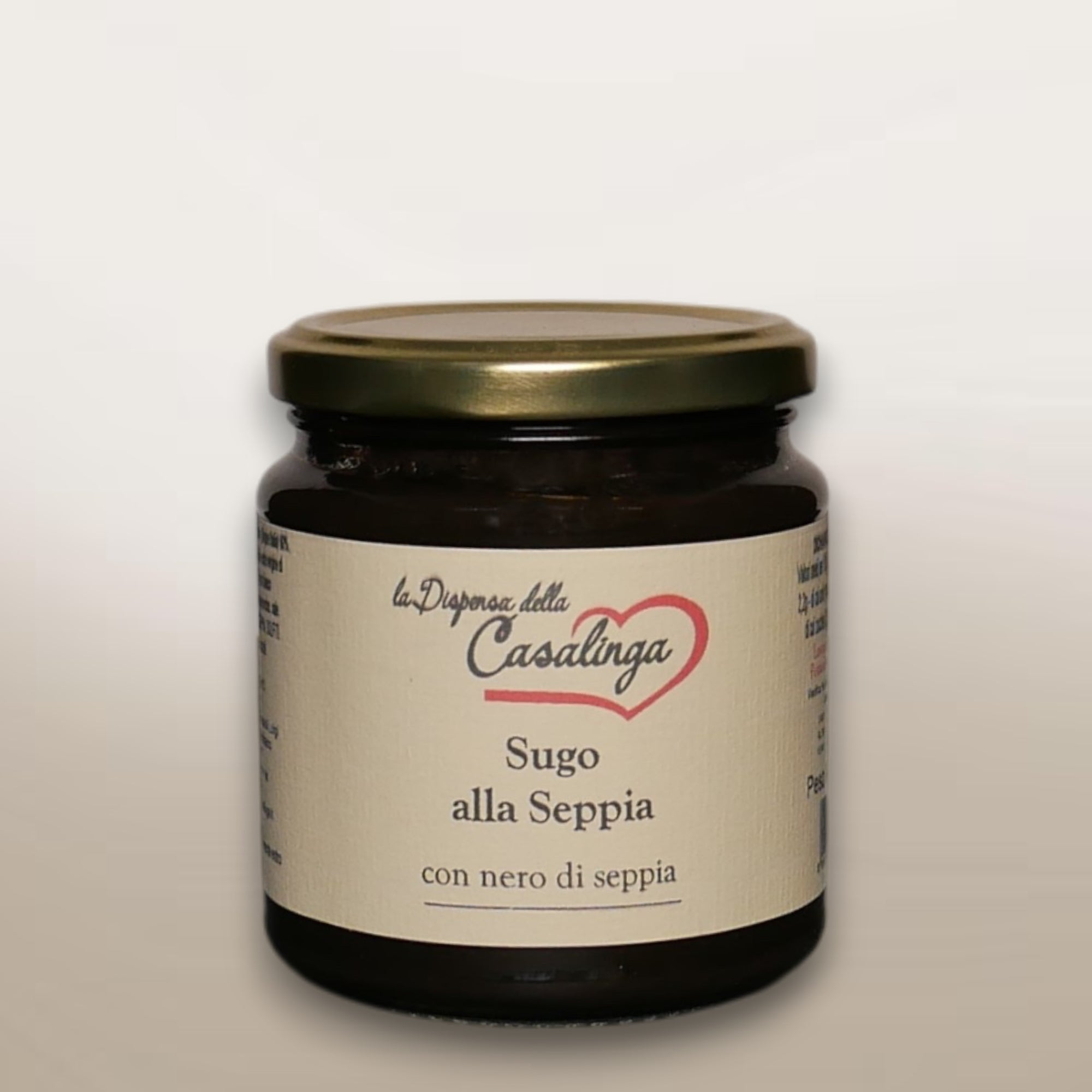 Sugo alla Seppia con nero di seppia
