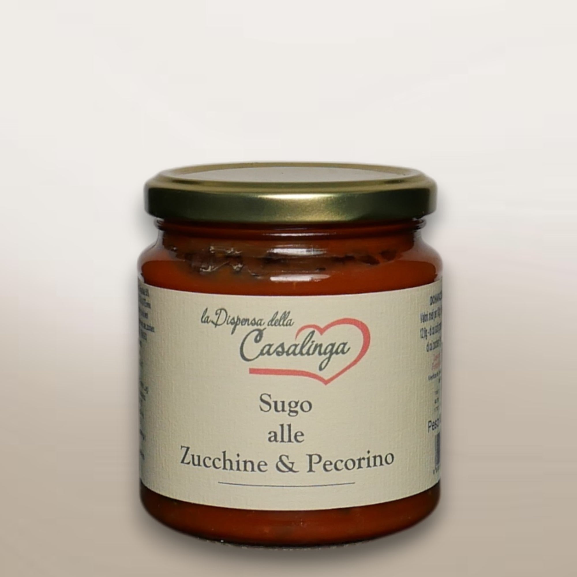 Sugo alle Zucchine e Pecorino