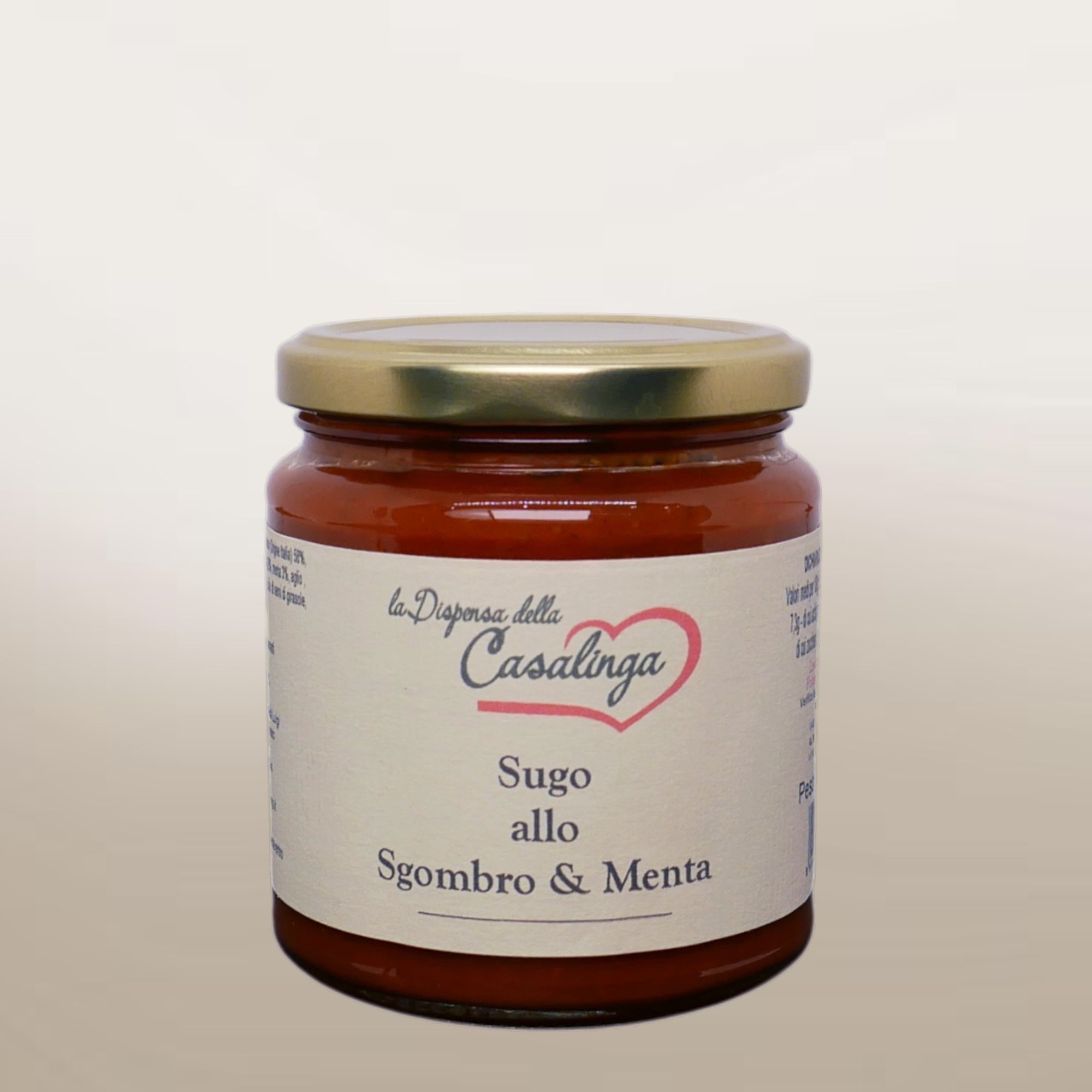 Sugo allo Sgombro e Menta