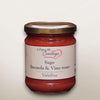 Bresaola sauce and wine